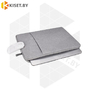 Чехол для ноутбука KST до 15.6 дюймов с доп. карманом серый
