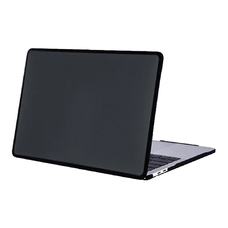 Чехол-накладка гибридный для MacBook Air 13.6 (A2681) матовый черный