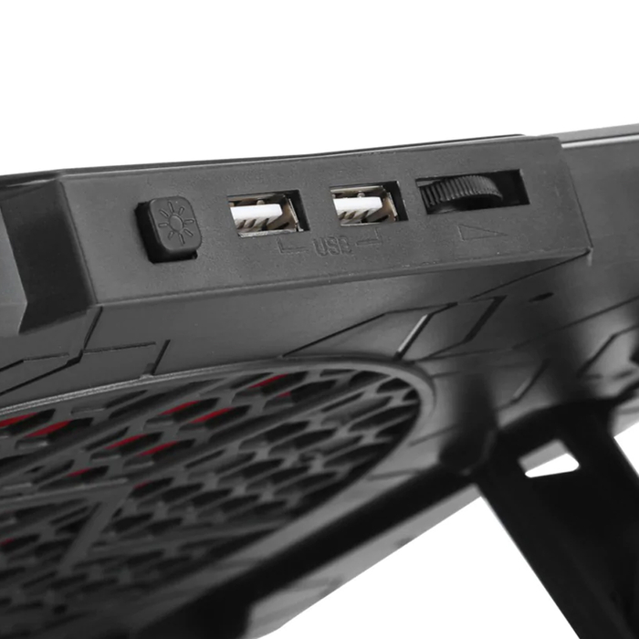 Подставка для ноутбука с охлаждением MARVO FN-40 черный RGB подсветка
