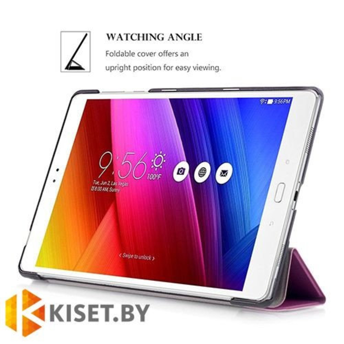Чехол-книжка Smart Case для ASUS ZenPad 3S 10 Z500, фиолетовый