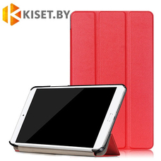 Чехол-книжка KST Smart Case для Huawei M1, красный