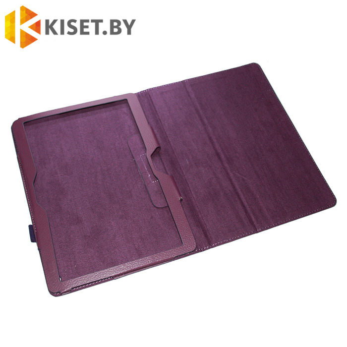 Классический чехол-книжка для Huawei MediaPad M3 Lite 10, фиолетовый