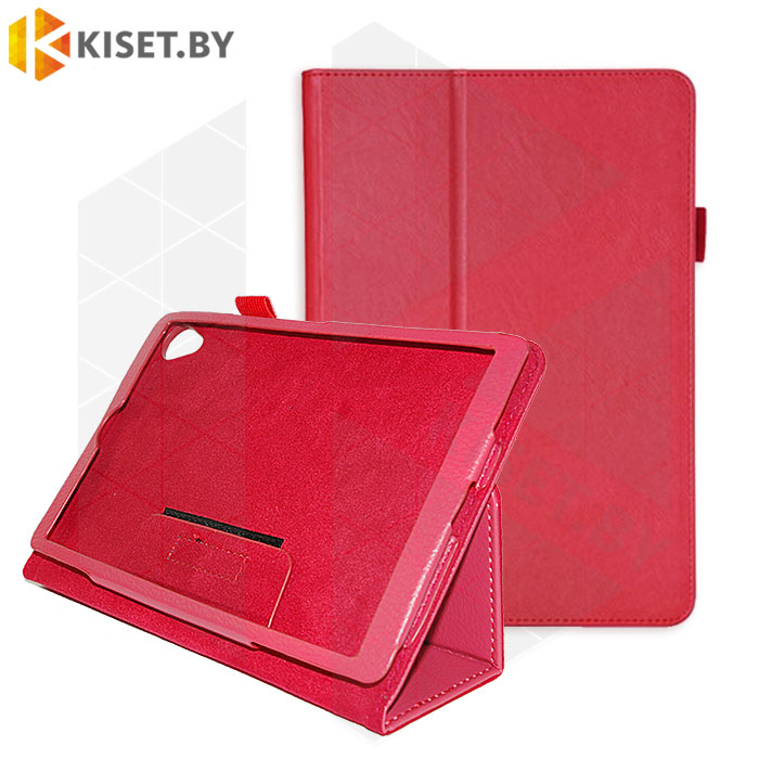 Классический чехол-книжка для Huawei MediaPad M6 8.4 красный