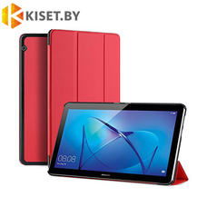 Чехол-книжка KST Smart Case для Huawei MediaPad M3 Lite 10, красный