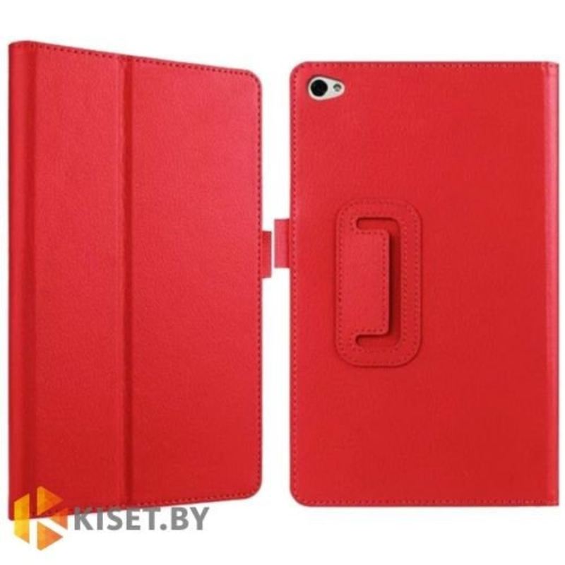 Классический чехол-книжка для Huawei MediaPad M2, красный