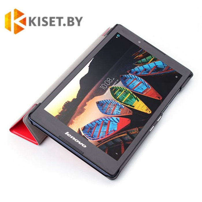 Чехол-книжка Smart Case для Lenovo Tab 3 730X, красный