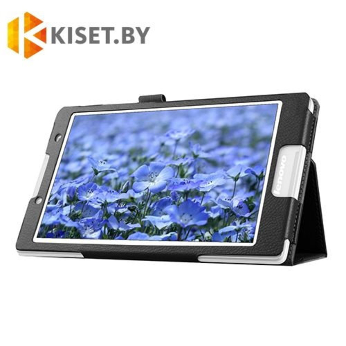 Классический чехол-книжка для Lenovo Tab 3 A7-10 / Essential TB3-710, черный