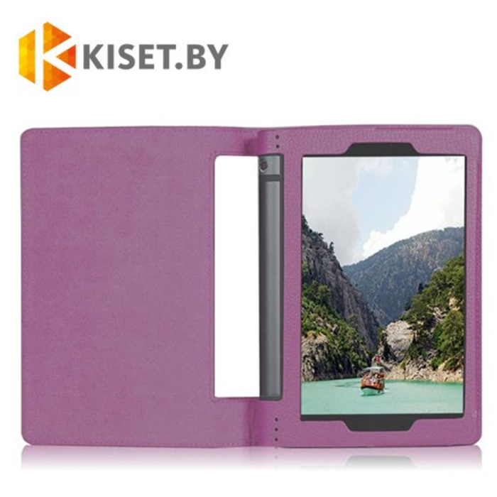 Классический чехол-книжка для Lenovo Yoga Tablet 3 10'' X50, фиолетовый