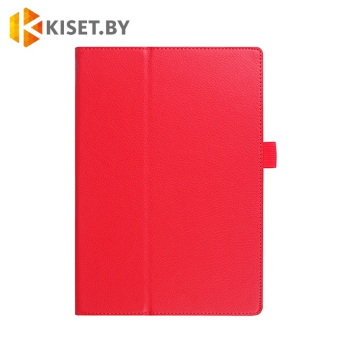 Классический чехол-книжка для Lenovo Tab 4 10 Plus TB-X704 / 4 TB-X304, красный