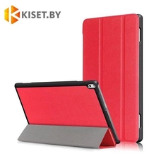 Чехол-книжка KST Smart Case для Lenovo Tab 4 10 Plus TB-X704, красный