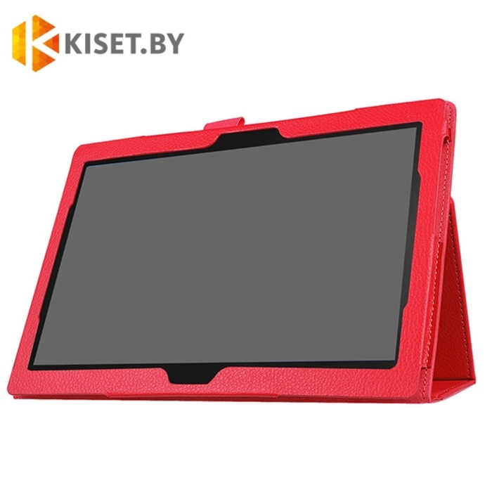 Классический чехол-книжка для Lenovo Tab 4 10 Plus TB-X704 / 4 TB-X304, красный