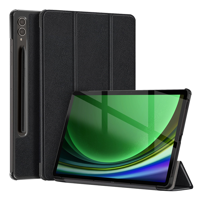 Чехол-книжка KST Smart Case для Samsung Galaxy Tab S9+ Plus 2023 (SM-X810 / X816) / S9 FE+ 2023 (SM-X610 / X616) / S10+ plus (SM-X820 / X826) черный