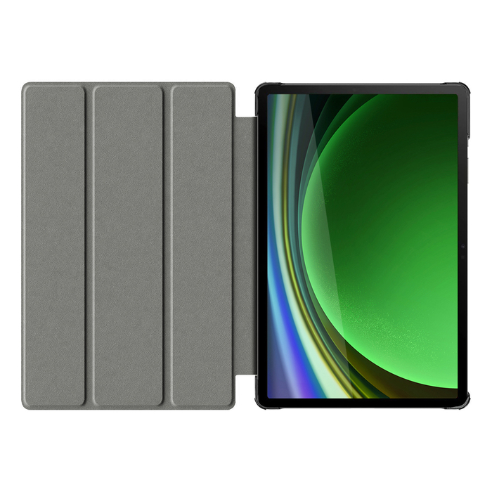 Чехол-книжка KST Smart Case для Samsung Galaxy Tab S9+ Plus 2023 (SM-X810 / X816) / S9 FE+ 2023 (SM-X610 / X616) / S10+ plus (SM-X820 / X826) черный