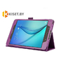 Классический чехол-книжка для Samsung Galaxy Tab E 9.6 (SM-T560), фиолетовый
