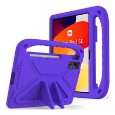 Детский чехол для планшета KST Kids Xiaomi Redmi Pad 10,6 (2022) дюймов фиолетовый с ручкой и подставкой