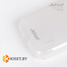 Силиконовый чехол Jekod с защитной пленкой для Alcatel One Touch T'Pop 4010D, белый