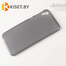 Силиконовый чехол Jekod с защитной пленкой для HTC Desire Eye, черный
