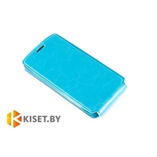 Чехол-книжка Experts SLIM Flip case для Samsung Galaxy E5 (E500H), бирюзовый