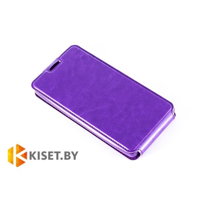 Чехол-книжка Experts SLIM Flip case для Alcatel One Touch Idol mini 6012, фиолетовый