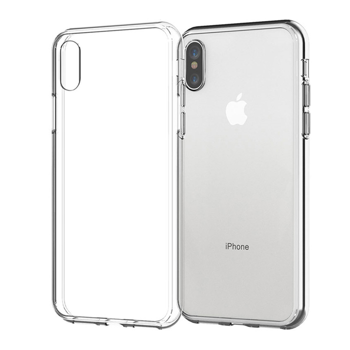 Силиконовый чехол Ultra Thin TPU iPhone X, прозрачный