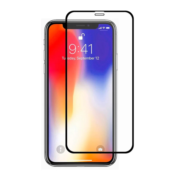 Защитное стекло полной проклейки Full glue для Apple iPhone X / XS / 11 pro черный