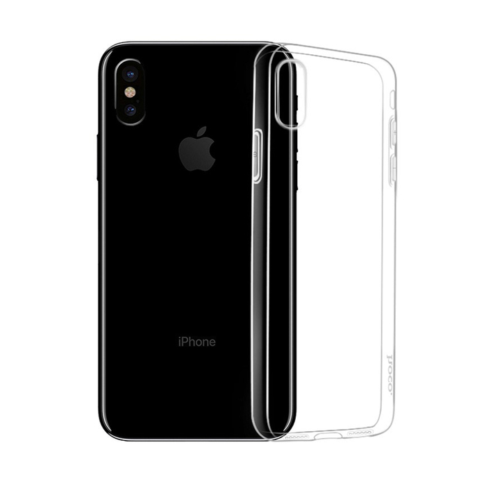 Силиконовый чехол HOCO для iPhone X, прозрачный