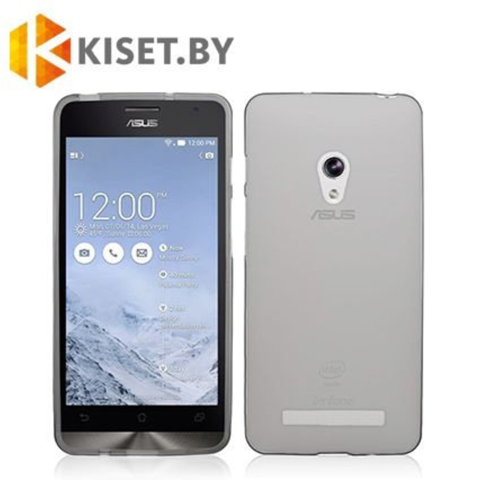 Силиконовый чехол Ultra Thin TPU для Asus ZenFone 5 Lite, серый