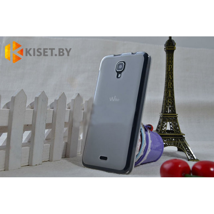 Силиконовый чехол матовый для Explay Rio, прозрачный