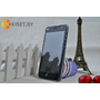 Силиконовый чехол матовый для Explay Rio, желтый