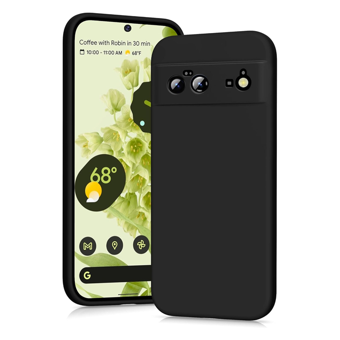 Soft-touch бампер KST Silicone Cover для Google Pixel 6 черный