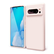 Soft-touch бампер KST Silicone Cover для Google Pixel 8 Pro пудровый