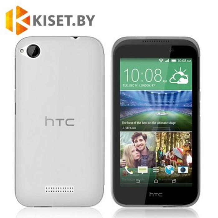 Силиконовый чехол для HTC Desire 320, прозрачный