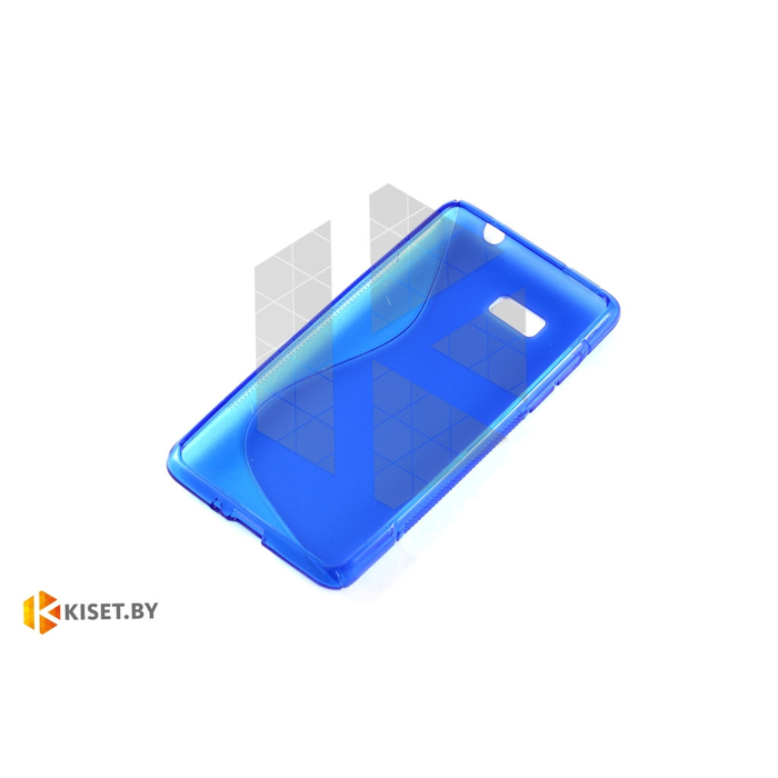 Силиконовый чехол для HTC Desire 600, синий