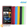 Пластиковый бампер Jekod и защитная пленка для HTC Desire 600, белый