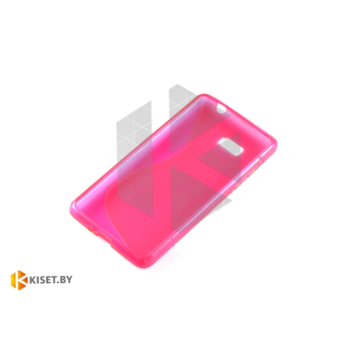 Силиконовый чехол для HTC Desire 600, розовый