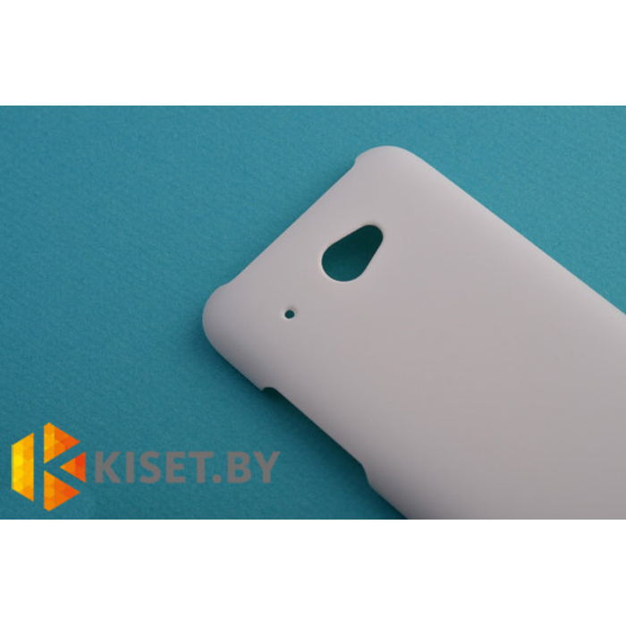 Пластиковый бампер Jekod и защитная пленка для HTC Desire 601, красный