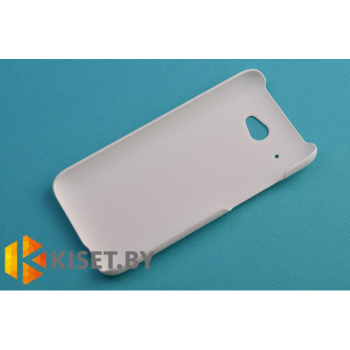 Пластиковый бампер Jekod и защитная пленка для HTC Desire 601, красный