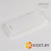 Силиконовый чехол Jekod с защитной пленкой для HTC Desire 700, белый