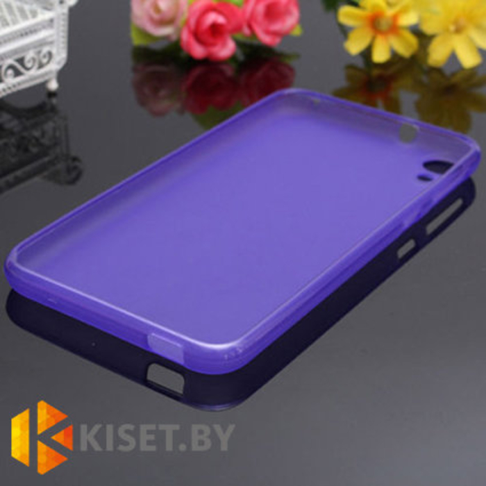 Силиконовый чехол для HTC Desire 826, фиолетовый
