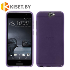 Силиконовый чехол KST MC для HTC One A9 фиолетовый матовый