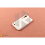 Силиконовый чехол Cherry с защитной пленкой для HTC One M9, белый