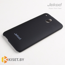 Пластиковый бампер Jekod и защитная пленка для HTC One Mini, черный