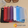 Силиконовый чехол для HTC Desire Eye, розовый с волной
