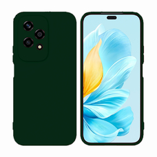Soft-touch бампер KST Silicone Cover для Honor 200 Lite хаки с закрытым низом