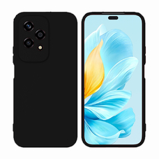 Soft-touch бампер KST Silicone Cover для Honor 200 Lite черный с закрытым низом
