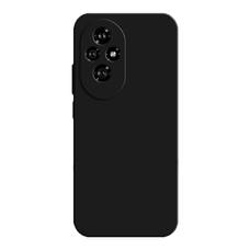 Soft-touch бампер KST Silicone Cover для Honor 200 Pro черный с закрытым низом