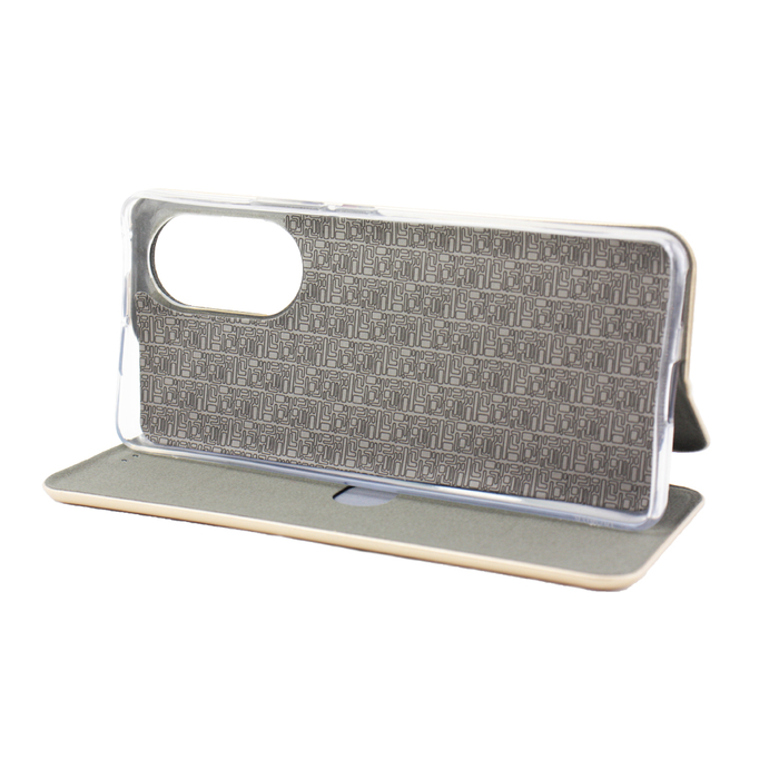 Чехол-книжка KST Book Case 3D с визитницей для Huawei Honor 50 / Nova 9 золотой