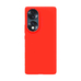 Soft-touch бампер KST Silicone Cover для Honor 70 красный с закрытым низом