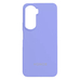 Soft-touch бампер KST Silicone Cover для Honor 90 Lite / X50i фиалковый с закрытым низом
