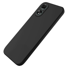 Soft-touch бампер KST Silicone Cover для Honor X5 Plus черный с закрытым низом